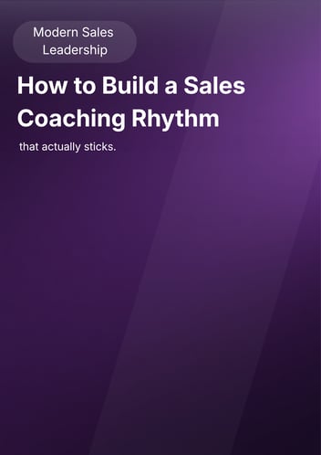 How to Build a Sales Coaching Rhythm That Actually Sticks
