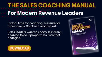Revenue Leader's sales coaching manual