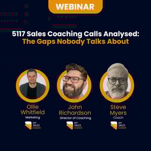 5117 Sales Coaching Calls Analysed:The Gaps Nobody Talks About