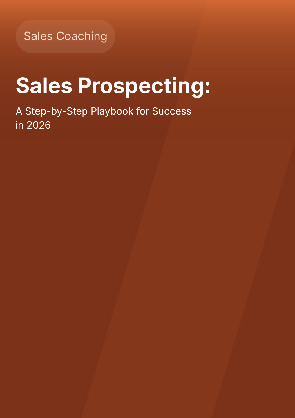 Sales Prospecting: A Step-by-Step Playbook for Success in 2026
