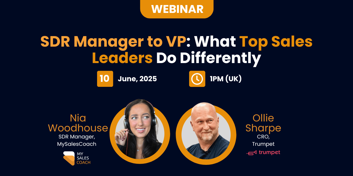 SDR Manager to VP: What Top Sales Leaders Do Differently