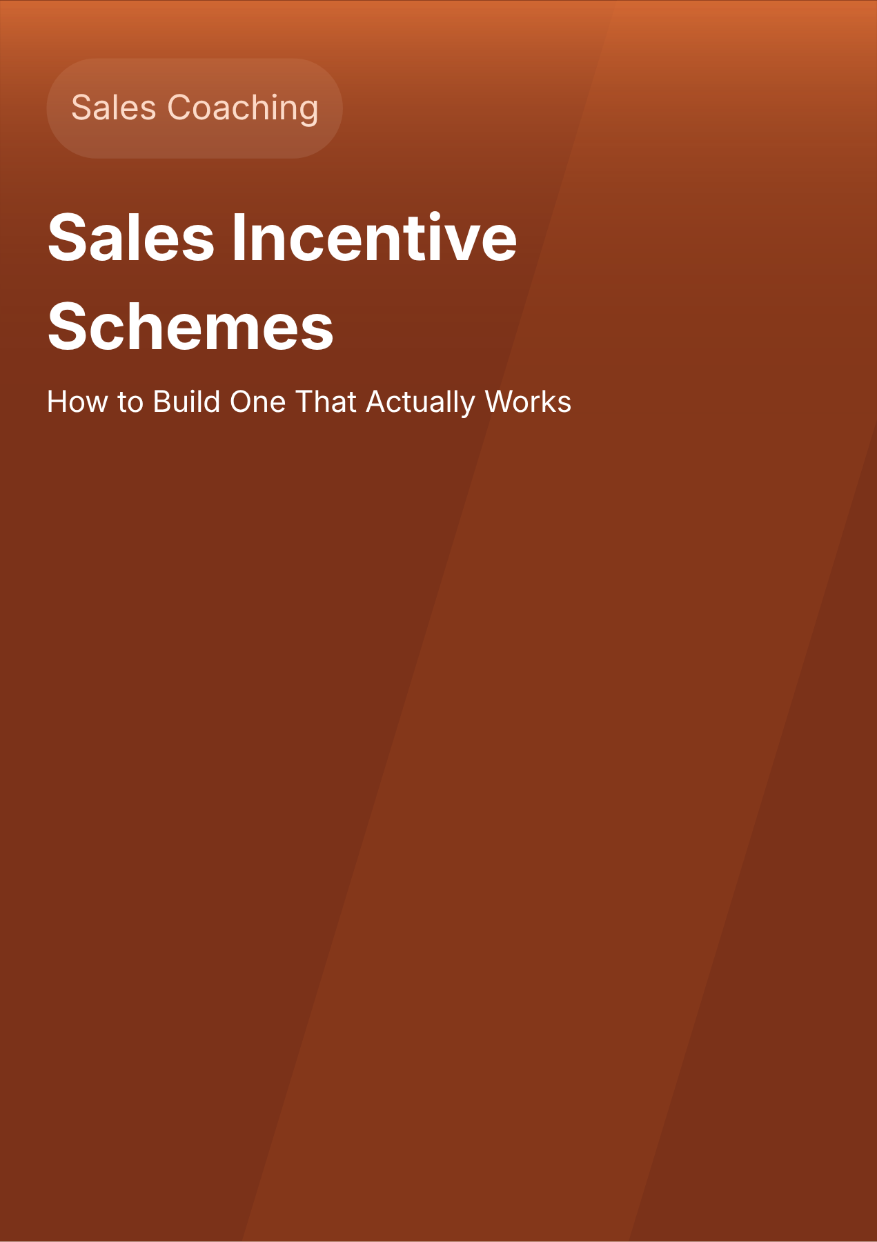 Sales Incentive Schemes: How to Build One That Actually Works